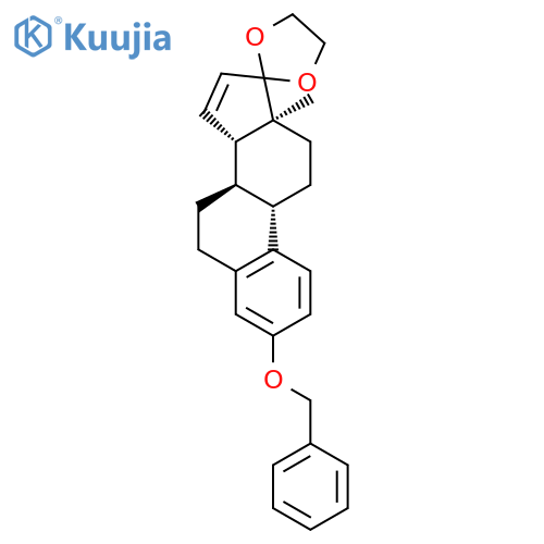 3-O-Benzyl 15,16-Dehydro Estrone Monoethylene Ketal structure