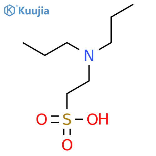 ETHANESULFONIC ACID, 2-(DIPROPYLAMINO)- structure