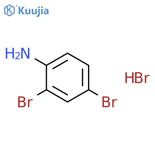 Benzenamine, 2,4-dibromo-, hydrobromide structure