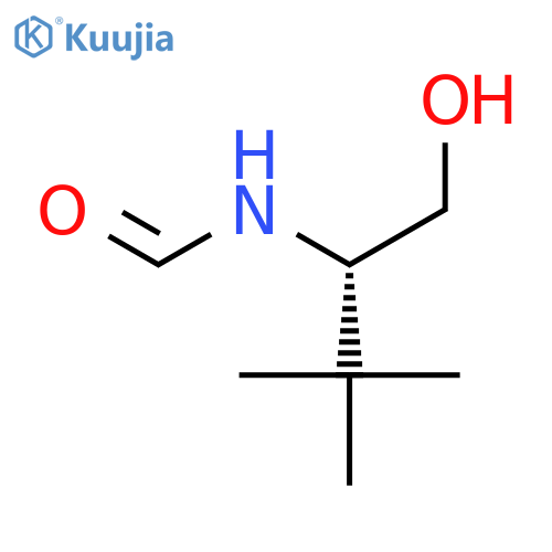 Formamide, N-[(1S)-1-(hydroxymethyl)-2,2-dimethylpropyl]- structure