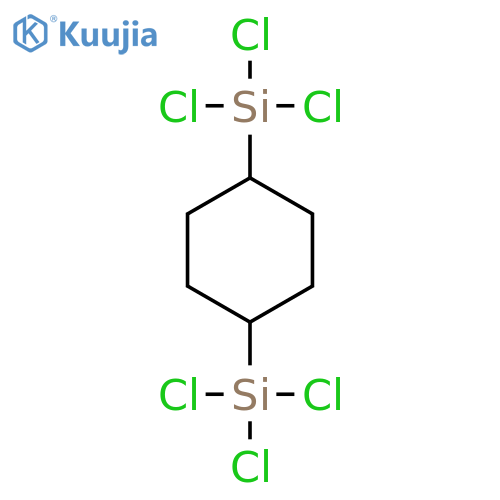 Silane, 1,4-cyclohexanediylbis[trichloro- structure