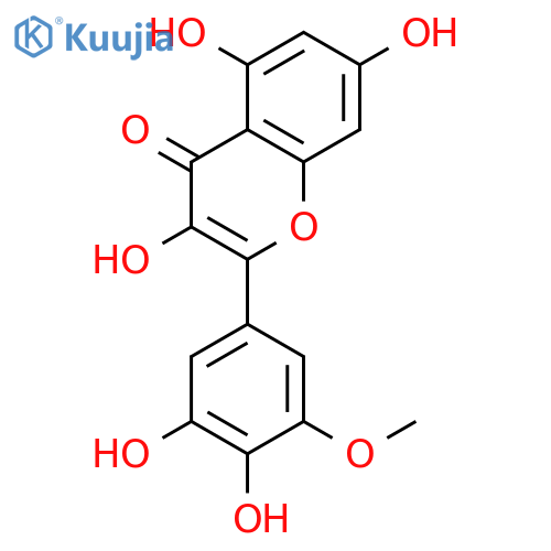 3'-O-Methylmyricetin structure