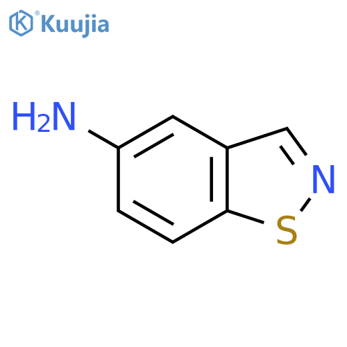 1,2-benzothiazol-5-amine structure
