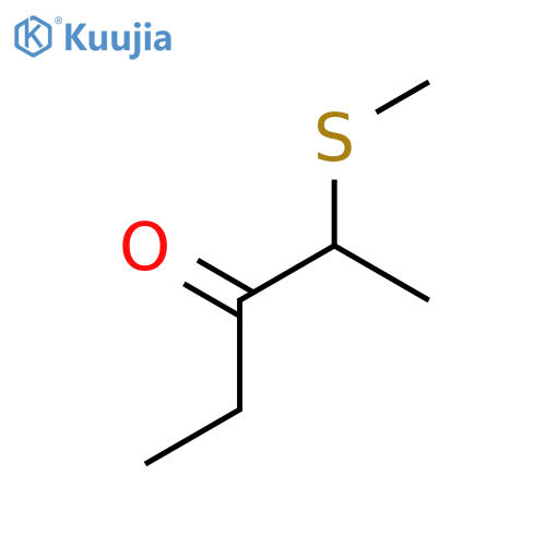 3-Pentanone, 2-(methylthio)- structure