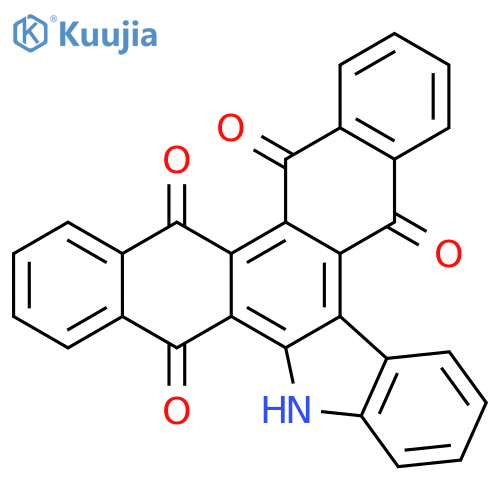 5H-Dinaphtho[2,3-a:2',3'-c]carbazole-6,11,12,17-tetrone structure