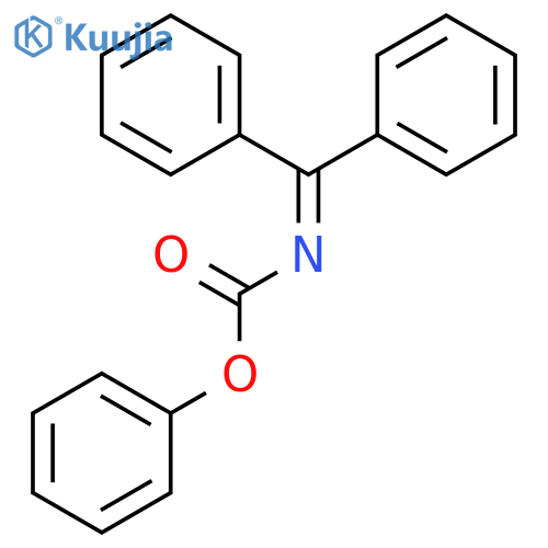 Carbamic acid, (diphenylmethylene)-, phenyl ester structure