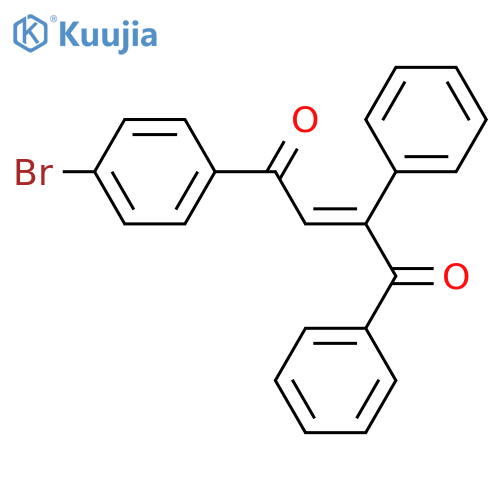 2-Butene-1,4-dione, 4-(4-bromophenyl)-1,2-diphenyl- structure