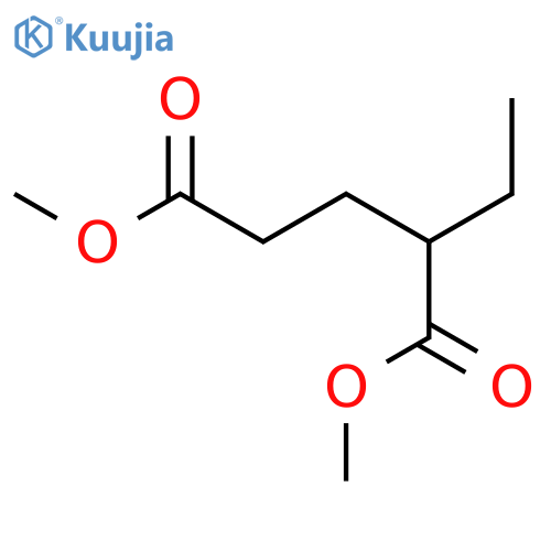 Dimethyl 2-ethylpentanedioate structure