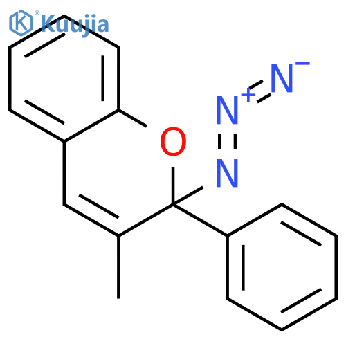 2H-1-BENZOPYRAN, 2-AZIDO-3-METHYL-2-PHENYL- structure