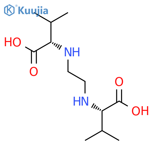 L-VALINE, N,N'-1,2-ETHANEDIYLBIS- structure