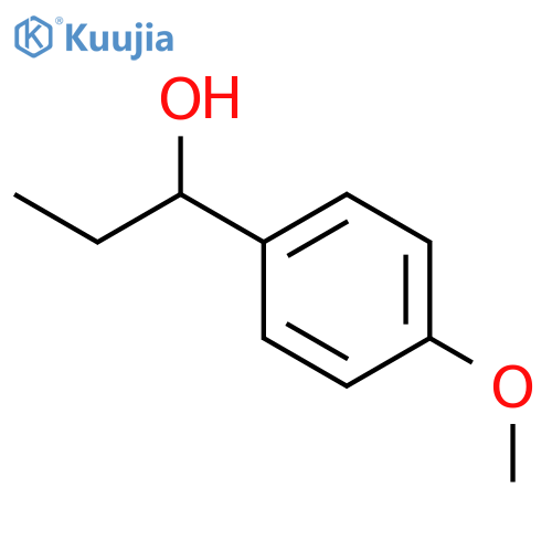 rac-1-(4’-Methoxyphenyl)propanol structure