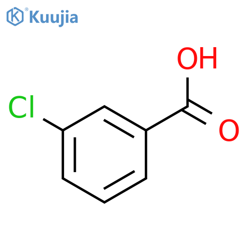 3-Chlorobenzoic acid structure
