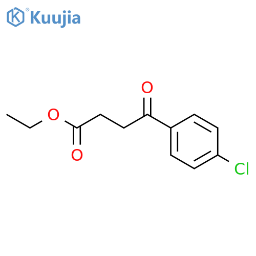 Ethyl 4-(4-chlorophenyl)-4-oxobutyrate structure