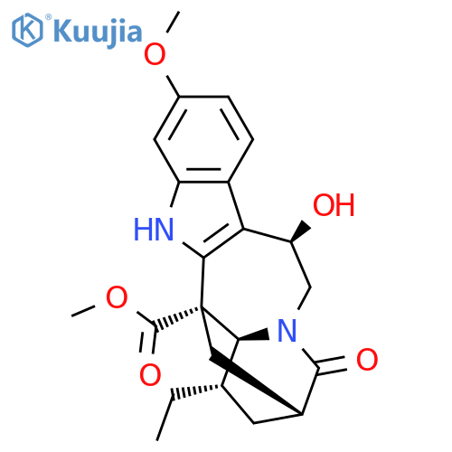 6-Hydroxy-3-oxoisovoacangine structure