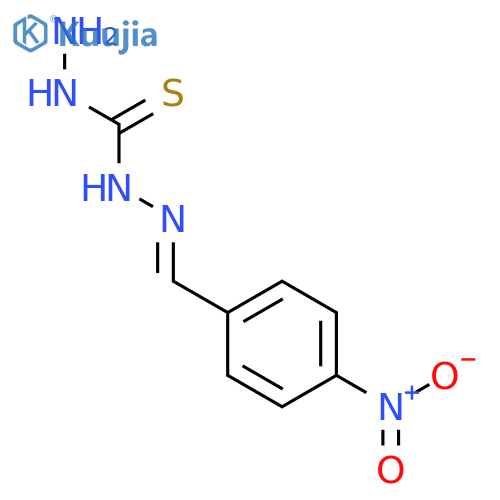 N''-[(E)-(4-nitrophenyl)methylidene]thiocarbonohydrazide structure