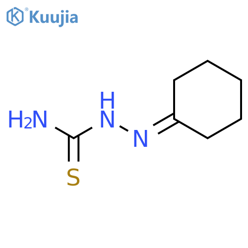 (cyclohexylideneamino)thiourea structure
