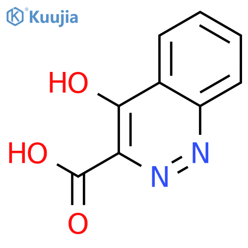 4-Hydroxycinnoline-3-carboxylicacid structure