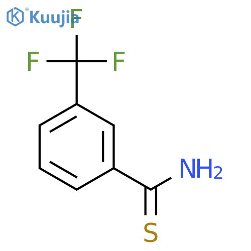 3-(Trifluoromethyl)thiobenzamide structure