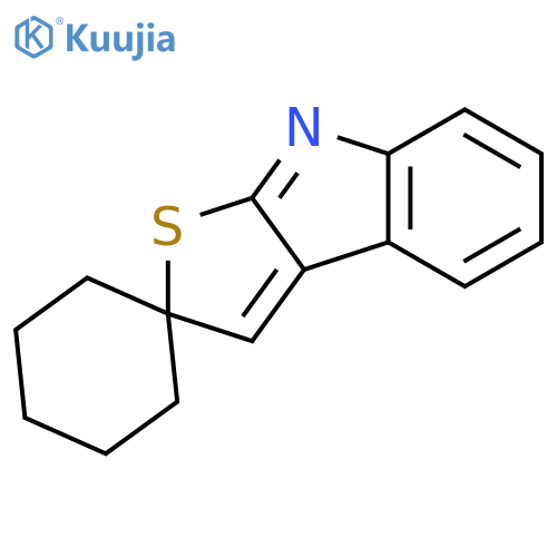 SPIRO[CYCLOHEXANE-1,2'-[2H]THIENO[2,3-B]INDOLE] structure
