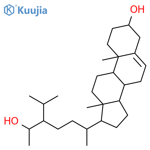 (3beta)-stigmast-5-ene-3,28-diol structure