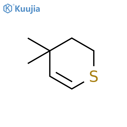 4,4-dimethyl-3,4-dihydro-2H-thiopyran structure