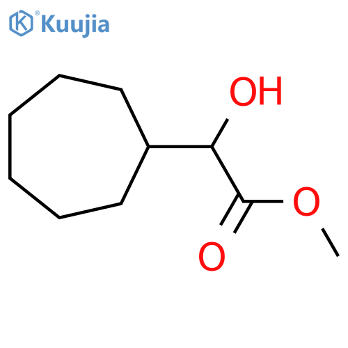 methyl 2-cycloheptyl-2-hydroxyacetate structure