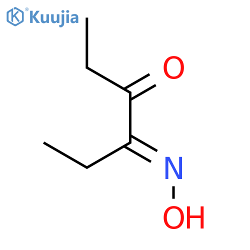 (4Z)-4-(hydroxyimino)hexan-3-one structure