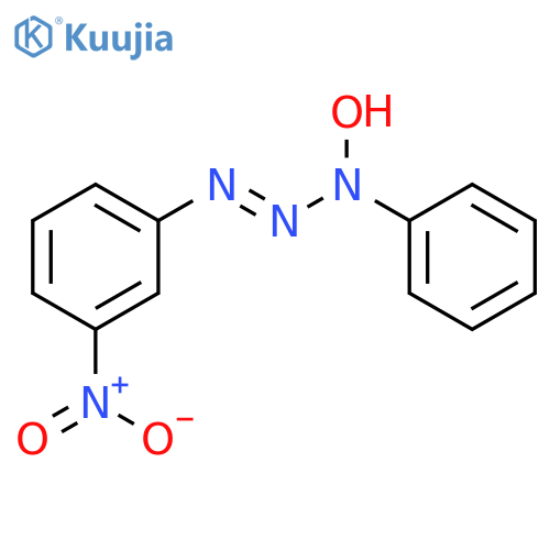 1-TRIAZENE, 3-HYDROXY-1-(3-NITROPHENYL)-3-PHENYL- structure