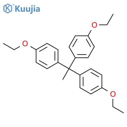 Benzene, 1,1',1''-ethylidynetris[4-ethoxy- structure