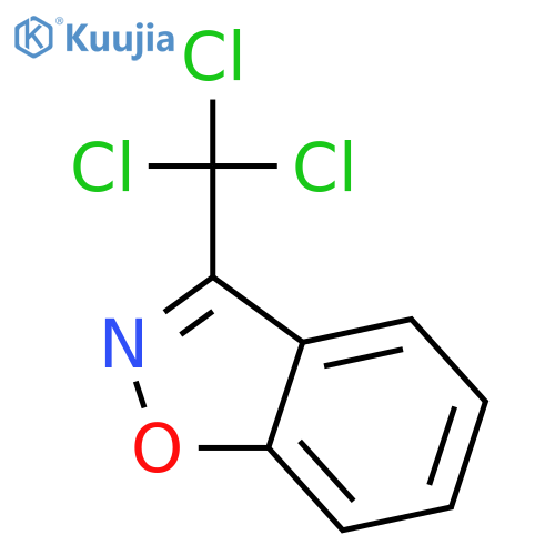 1,2-Benzisoxazole, 3-(trichloromethyl)- structure