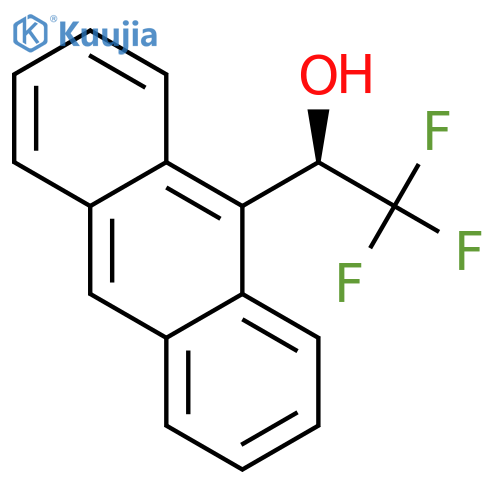 (R)-(-)-2,2,2-Trifluoro-1-(9-anthryl)ethanol structure