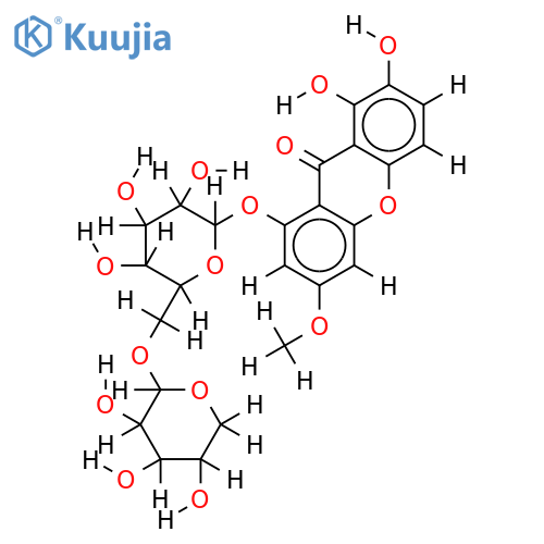 Isogentiakochianoside structure