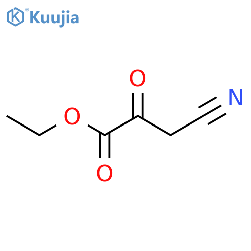 3-Cyano-2-oxo-propionic Acid Ethyl Ester Sodium Salt structure