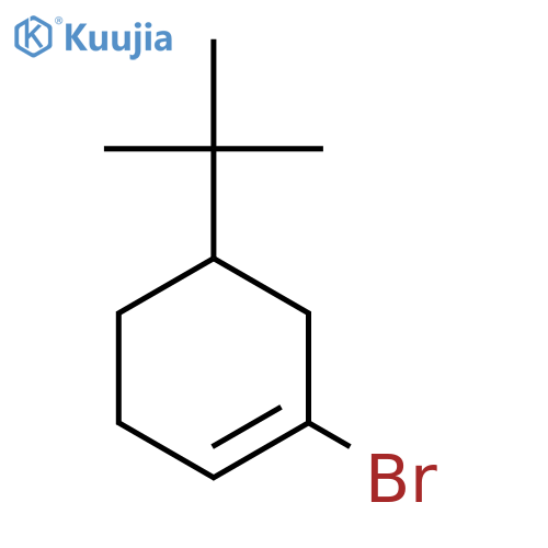 CYCLOHEXENE, 1-BROMO-5-(1,1-DIMETHYLETHYL)- structure