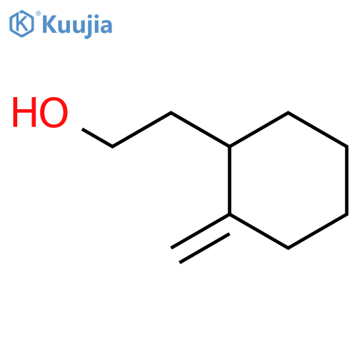 CYCLOHEXANEETHANOL, 2-METHYLENE- structure