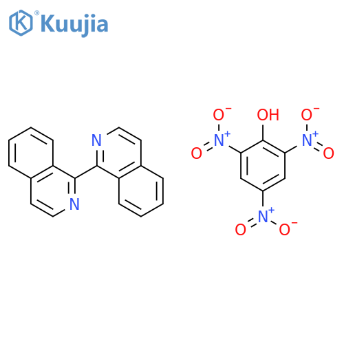 1,1'-BIISOQUINOLINE, COMPD. WITH 2,4,6-TRINITROPHENOL structure