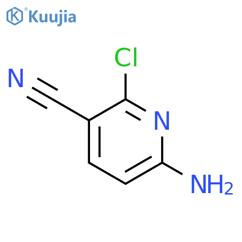 6-amino-2-chloropyridine-3-carbonitrile structure