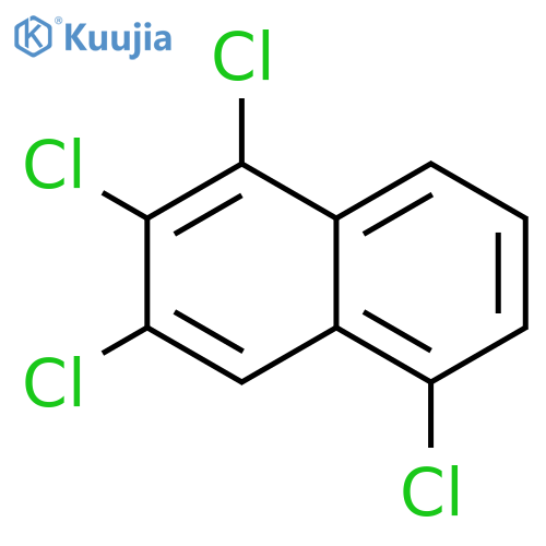 Naphthalene,1,2,3,5-tetrachloro- structure
