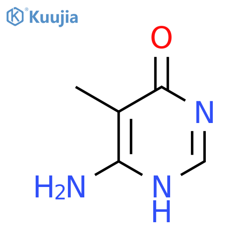 6-amino-5-methyl-1,4-dihydropyrimidin-4-one structure