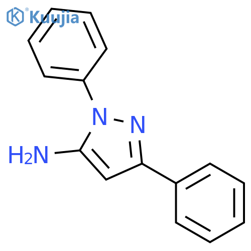 5-Amino-1,3-diphenyl-1H-pyrazole structure