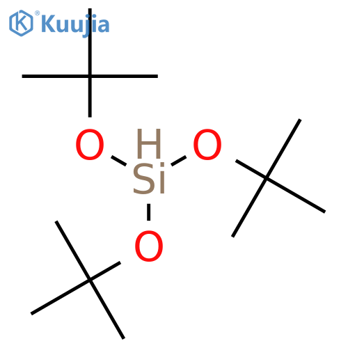 Silane, tris(1,1-dimethylethoxy)- structure