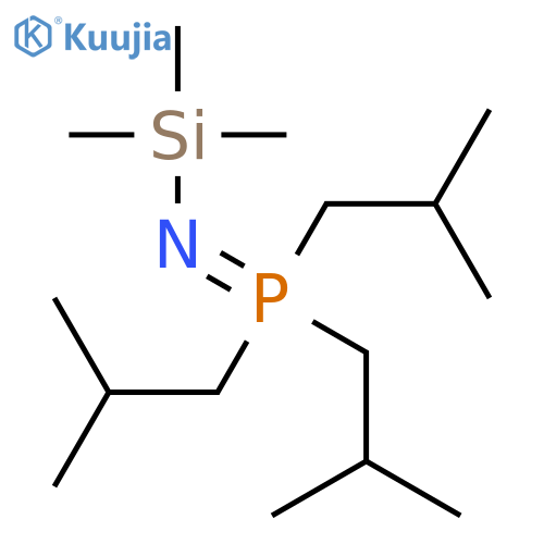 Tris(2-methylpropyl)[(trimethylsilyl)imino]-lambda~5~-phosphane structure