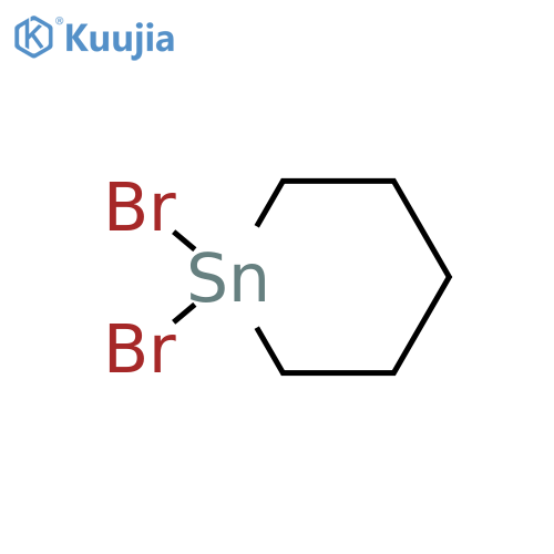 STANNIN, 1,1-DIBROMOHEXAHYDRO- structure
