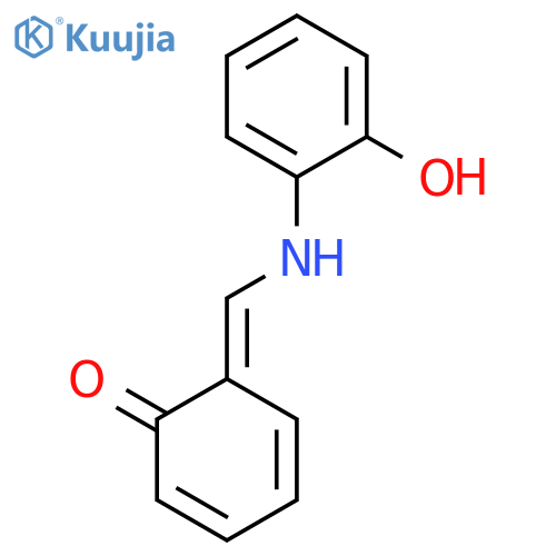 2,4-Cyclohexadien-1-one, 6-[[(2-hydroxyphenyl)amino]methylene]- structure