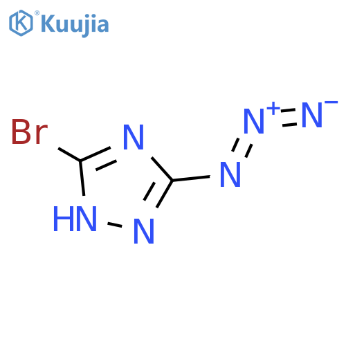 1H-1,2,4-Triazole, 3-azido-5-bromo- structure