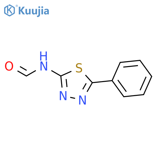 Formamide, N-(5-phenyl-1,3,4-thiadiazol-2-yl)- structure