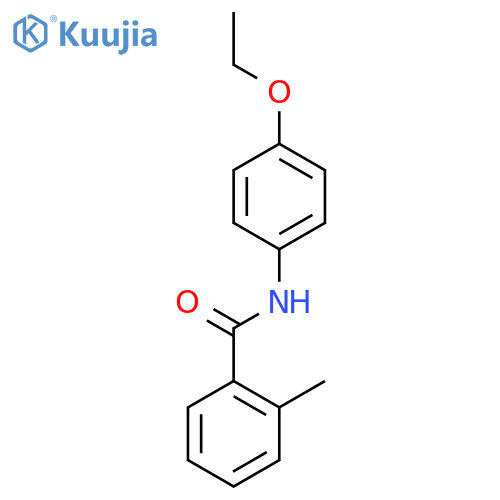 N-(4-ethoxyphenyl)-2-methylbenzamide structure