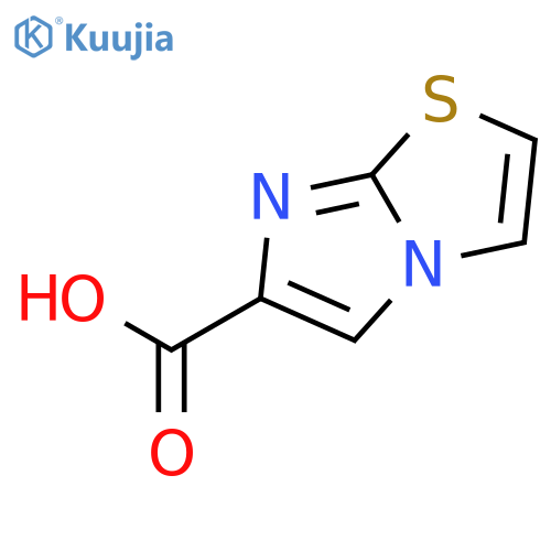 imidazo2,1-b1,3thiazole-6-carboxylic acid structure