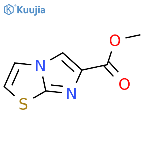 methyl imidazo2,1-b1,3thiazole-6-carboxylate structure