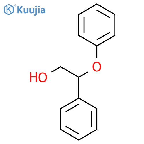 2-Phenoxy-2-phenylethanol structure